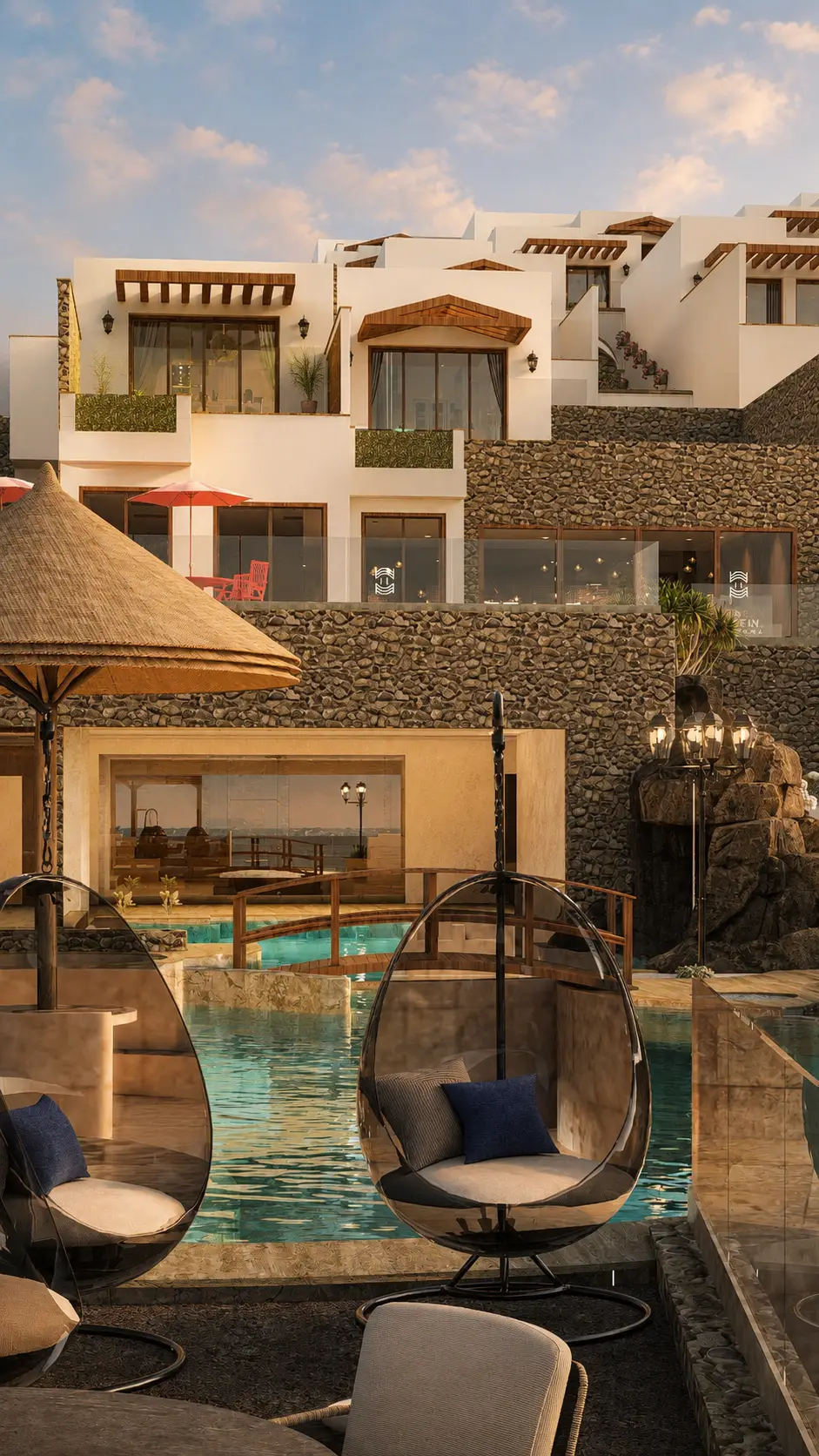 La Roca Serena Concept Terrace View