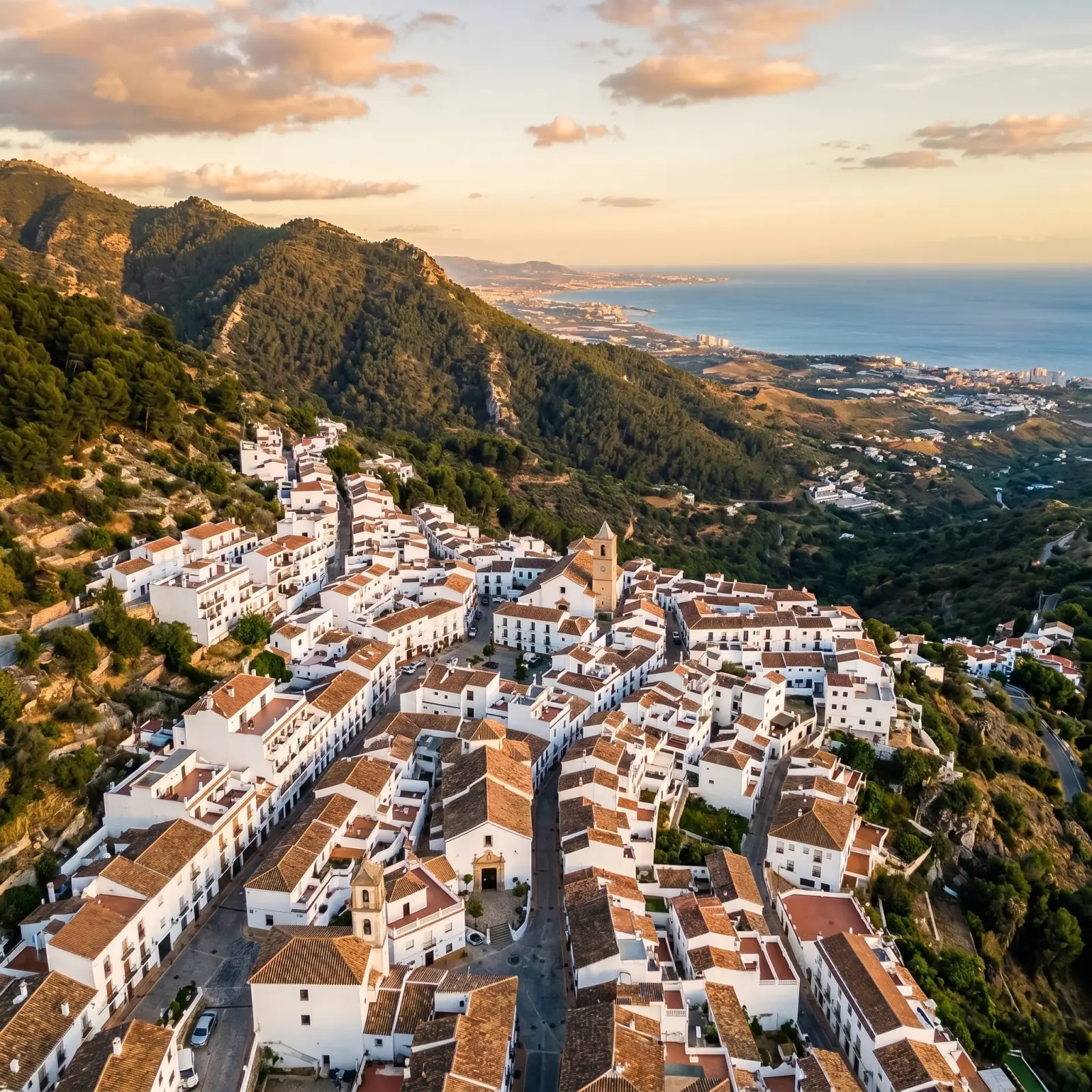 Mijas Pueblo Hillside View